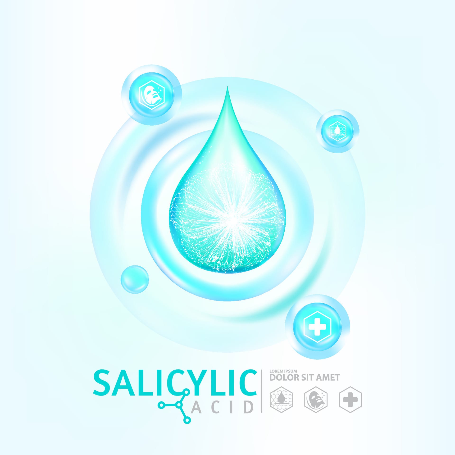 Salisilik asit (Salicylic Acid) kozmetik hammaddesi – akne ve yağlı cilt bakımı için