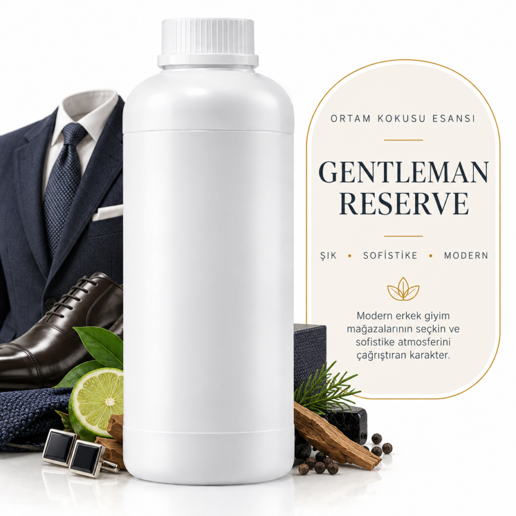 Gentleman Reserve – Erkek Giyim Mağaza Kokusu Esansı