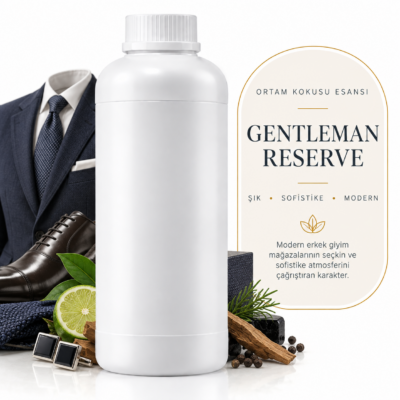 Gentleman Reserve – Erkek Giyim Mağaza Kokusu Esansı