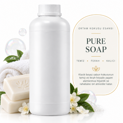 Pure Soap – Beyaz Sabun Kokusu Esansı